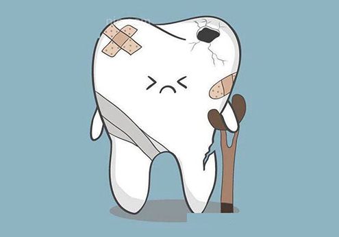 Prevent tooth breakage  جلوگیری از شکستن دندان broken