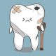 Prevent tooth breakage  سن مناسب اقدام به ایمپلنت broken